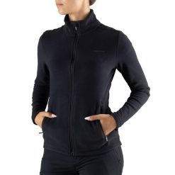 Bluza techniczna damska Viking Tesero Lady, polar. Niebieskie bluzy damskie Viking, xl, bez wzorów, z polaru, bez kaptura. Za 158.39 zł.