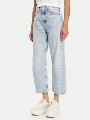 Calvin Klein Jeans Jeansy Barrel J20J225603 Niebieski Loose Fit. Niebieskie jeansy damskie Calvin Klein Jeans. Za 329.99 zł.