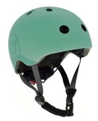 Scoot & Ride Kask S-M Forest. Brązowe akcesoria rowerowe Scoot Ride. Za 215.00 zł.