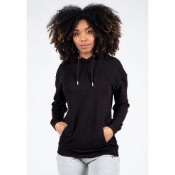 Crowley WoMęskie Oversize bluza z kapturem - Czarny. Czarne bluzy damskie GORILLA WEAR, s, bez wzorów, z bawełny, z kapturem. Za 356.00 zł.