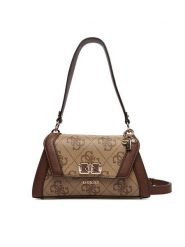 Guess Torebka Karnilla HWOS99 01190 Brązowy. Brązowe torebki klasyczne damskie Guess, ze skóry, bez dodatków. Za 589.99 zł.