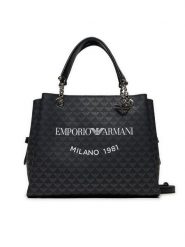 Emporio Armani Torebka Y3D159 YWS0E 86284 Czarny. Czarne torebki klasyczne damskie Emporio Armani, ze skóry, bez dodatków. Za 789.99 zł.