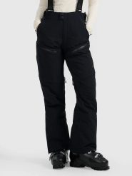 4F Spodnie narciarskie w kolorze czarnym rozmiar: XS. Czarne spodnie dresowe damskie 4F, m, bez wzorów. Za 455.78 zł.