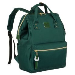 Plecak damski Peterson PTN ALFA c. zielony. Zielone plecaki Peterson, bez wzorów, z materiału. Za 117.99 zł.