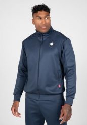 Tennessee Kurtka dresowa - Granatowy. Niebieskie kurtki damskie GORILLA WEAR, xl, bez wzorów, z dresówki, bez kaptura. Za 285.00 zł.