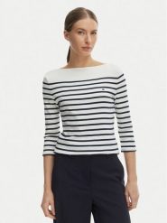 Tommy Hilfiger Bluzka New Cody WW0WW40589 Biały Slim Fit. Białe bluzki damskie Tommy Hilfiger, xl, bez wzorów, z bawełny, bez kołnierzyka, bez ramiączek. Za 249.99 zł.