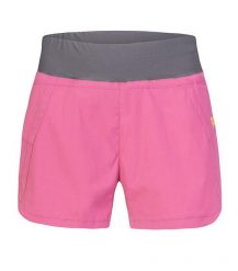 Szorty damskie Rafiki Vella. Czerwone spodenki sportowe damskie RAFIKI, s, bez wzorów, z elastanu, z obniżonym stanem, do biegania. Za 288.35 zł.