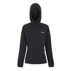 Bluza Polarowa Damska Z Kapturem Newhill. Czarne bluzy damskie Regatta, na zimę, bez wzorów, z polaru, z kapturem. Za 135.99 zł.