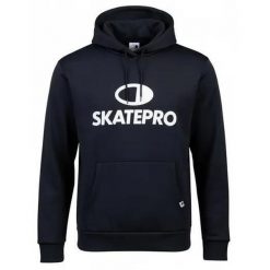 Odzież Bluza sportowa unisex SkatePro Tech Bluza z kapturem - S - Black / White. Czarna bluzy damskie SKATEPRO, na zimę, s, bez wzorów, z kapturem. Za 185.99 zł.