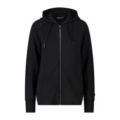 Damska bluza z kapturem z jerseyu CMP. Czarne bluzy damskie CMP, bez wzorów, z jersey, z kapturem. Za 356.00 zł.