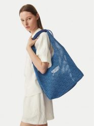 Tommy Jeans Torebka Tjw Summer Crochet Hobo AW0AW18778 Niebieski. Niebieskie torebki klasyczne damskie Tommy Jeans, z jeansu, bez dodatków. Za 529.99 zł.