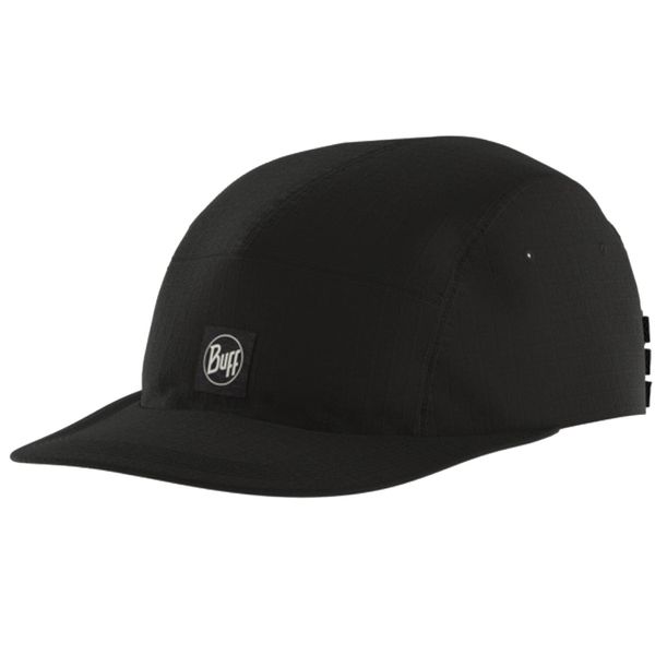Czapka z daszkiem dla dorosłych Buff 5 Panel Explore Cap. Czarne czapki z daszkiem damskie Buff, bez wzorów, z materiału. Za 146.00 zł.