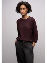 Street One Koszulka w kolorze brązowym rozmiar: 42. Brązowe koszulki damskie Street One, bez wzorów, bez kołnierzyka, bez ramiączek. Za 126.15 zł.