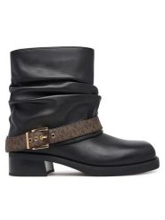 MICHAEL Michael Kors Botki Colby 40F5COFE6L Czarny. Czarne botki damskie MICHAEL Michael Kors, ze skóry, bez obcasa, na płaskiej podeszwie, bez zapięcia. Za 1,059.00 zł.