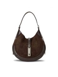 Polo Ralph Lauren Torebka 428945972001 Brązowy. Brązowe torebki klasyczne damskie Polo Ralph Lauren, ze skóry, bez dodatków. Za 2,379.00 zł.