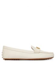 LAUREN RALPH LAUREN Mokasyny 802852847025 Biały. Białe mokasyny damskie Lauren Ralph Lauren, ze skóry, bez obcasa. Za 649.99 zł.