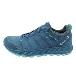 Buty Aku Rapida Gtx 768140 niebieskie. Niebieskie obuwie trekkingowe damskie z gore-texu, bez zapięcia. Za 674.92 zł.