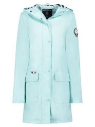 Geographical Norway Parka "Curieuse" w kolorze turkusowym rozmiar: S. Niebieskie parki damskie Geographical Norway, s, bez kaptura. Za 189.95 zł.
