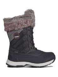 Icepeak Botki zimowe w kolorze czarnym rozmiar: 35. Czarne botki damskie Icepeak, na zimę, z materiału, bez obcasa, bez zapięcia. Za 162.49 zł.