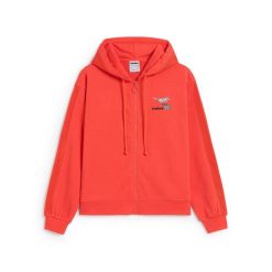 Bluza damska DIADORA L. HOODIE FZ FLOSS M. Brązowe bluzy damskie Diadora, l, bez wzorów, bez kaptura. Za 119.99 zł.