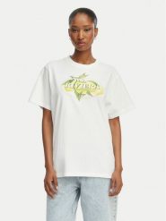 HUGO T-Shirt Vintage 50561264 Biały Regular Fit. Białe t-shirty damskie Hugo, s, bez wzorów, z bawełny, bez kołnierzyka. Za 349.99 zł.