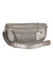 Lucca Baldi Skórzana saszetka "Burano" w kolorze srebrnym - 30 x 19 x 2 cm rozmiar: onesize. Szare nerki i saszetki damskie Lucca Baldi, bez wzorów, z materiału. Za 217.99 zł.