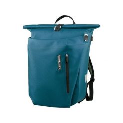 Plecak/torba rowerowa Ortlieb Vario PS QL2.1 20 l Petrol. Niebieskie torby na laptopa Ortlieb, bez wzorów, z materiału. Za 828.45 zł.