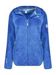 Geographical Norway Kurtka polarowa "Upalood" w kolorze niebieskim rozmiar: XXL. Niebieskie kurtki damskie Geographical Norway, xxl, bez wzorów, z polaru, bez kaptura. Za 105.88 zł.