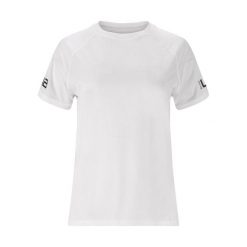 Damska koszulka termoaktywna Elite Lab LAB. Białe bluzki damskie ELITE LAB, bez wzorów, sportowe, bez kołnierzyka, bez ramiączek. Za 167.00 zł.