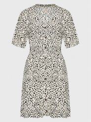 Brixton Sukienka codzienna Cheetah 04846 Beżowy Regular Fit. Brązowe sukienki damskie Brixton, bez wzorów, z wiskozy, bez ramiączek. Za 239.99 zł.