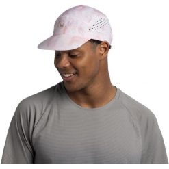 Czapka z daszkiem BUFF COOLNET® UV PACK SPEED CAP ORISA AZALEA. Czerwone czapki z daszkiem damskie Buff, bez wzorów, z materiału. Za 169.99 zł.