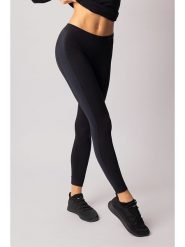 Spaio Legginsy termiczne "Fierce" w kolorze czarnym rozmiar: L. Czarne legginsy damskie Spaio, l, bez wzorów, z materiału. Za 169.67 zł.