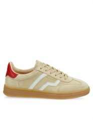 Gant Sneakersy 32533197 Beżowy. Brązowe obuwie sportowe damskie Gant, ze skóry, bez zapięcia. Za 549.99 zł.
