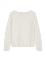 Marc O´Polo Sweter w kolorze kremowym rozmiar: S. Brązowe swetry klasyczne damskie s, z wełny, bez kołnierzyka. Za 263.53 zł.