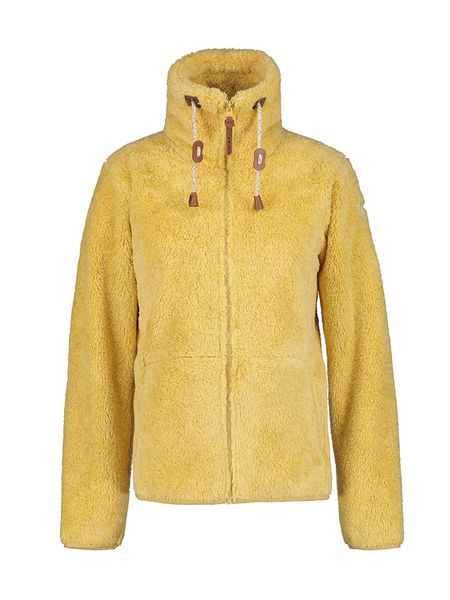 Icepeak Kurtka polarowa "Colony" w kolorze żółtym rozmiar: L. Żółte kurtki damskie Icepeak, l, bez wzorów, z materiału, bez kaptura. Za 174.43 zł.