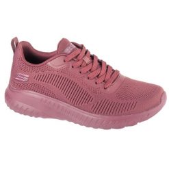 Buty sportowe Sneakersy damskie, Bobs Squad Chaos - Face Off. Fioletowe obuwie sportowe casual damskie Skechers, trekkingowe. Za 269.99 zł.