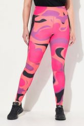 Damskie Legginsy sportowe szybkoschnące wysoki stan z recyklingu. Czerwone legginsy damskie Ulla Popken, plus size, bez wzorów, z elastanu. Za 239.99 zł.