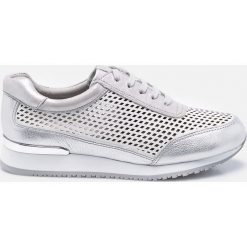 Caprice - Buty. Szare obuwie sportowe casual damskie Caprice, z materiału. W wyprzedaży za 199.90 zł.