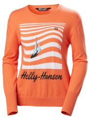 Helly Hansen Sweter "Quayside" w kolorze pomarańczowym rozmiar: XS. Pomarańczowe swetry klasyczne damskie Helly Hansen, xs, z bawełny, bez kołnierzyka. Za 159.59 zł.