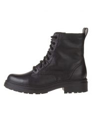 Clarks Skórzane botki "Orinoco3 Style" w kolorze czarnym rozmiar: 36. Czarne botki damskie Clarks, bez obcasa, bez zapięcia. Za 344.95 zł.