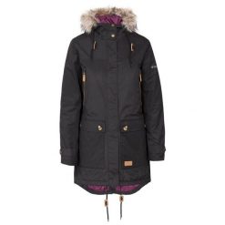 Parka Damska Wodoodporne Clea. Czarne parki damskie Trespass, l, z materiału, z kapturem. Za 616.99 zł.