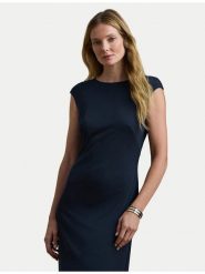 LAUREN RALPH LAUREN Sukienka wieczorowa 253957568001 Granatowy. Niebieskie sukienki damskie Lauren Ralph Lauren, bez wzorów, z syntetyku, wizytowe, bez ramiączek. Za 979.99 zł.
