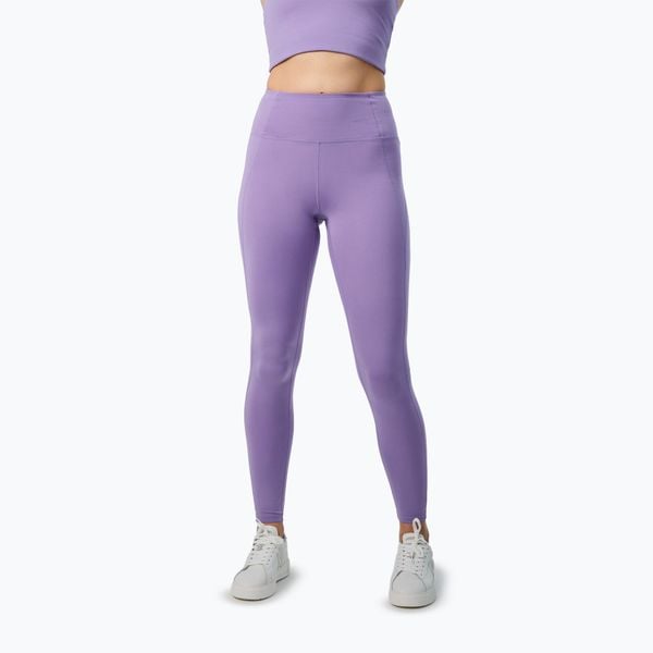 Legginsy Girlfriend Collective Compressive. Fioletowe legginsy damskie GIRLFRIEND COLLECTIVE, bez wzorów. Za 209.99 zł.