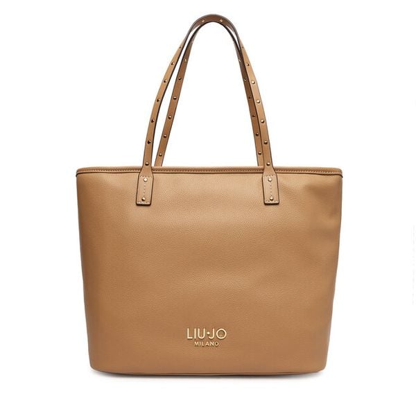 Torebka Liu Jo. Brązowe shopper bag Liu Jo, bez dodatków. Za 359.99 zł.
