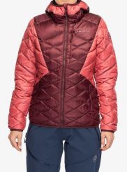 Kurtka puchowa damska La Sportiva Pinnacle Down Jkt. Czerwone kurtki damskie La Sportiva, l, bez wzorów, z puchu, bez kaptura. Za 929.49 zł.