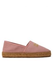 LOVE MOSCHINO Espadryle JA10572G0IJP5609 Różowy. Czerwone espadryle damskie Love Moschino, bez wzorów, z materiału, bez obcasa. Za 779.99 zł.