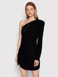 Pinko Sukienka koktajlowa Arancia 1N13HN 4575 Czarny Regular Fit. Czarne sukienki damskie Pinko, bez wzorów, z syntetyku, wizytowe, bez ramiączek. Za 2,779.00 zł.