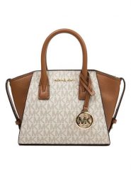 Michael Kors Torebka w kolorze kremowo-karmelowym - 23 x 16 x 9 cm rozmiar: onesize. Brązowe torebki klasyczne damskie Michael Kors, z materiału, przez ramię, bez dodatków. Za 630.99 zł.
