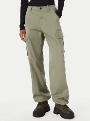 G-Star Raw Spodnie materiałowe D29512-5126 Zielony Straight Fit. Zielone spodnie materiałowe damskie G-Star Raw, bez wzorów, z bawełny. Za 364.99 zł.