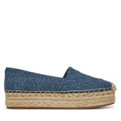 Espadryle MICHAEL Michael Kors. Niebieskie espadryle damskie MICHAEL Michael Kors, bez wzorów, bez obcasa. Za 389.99 zł.